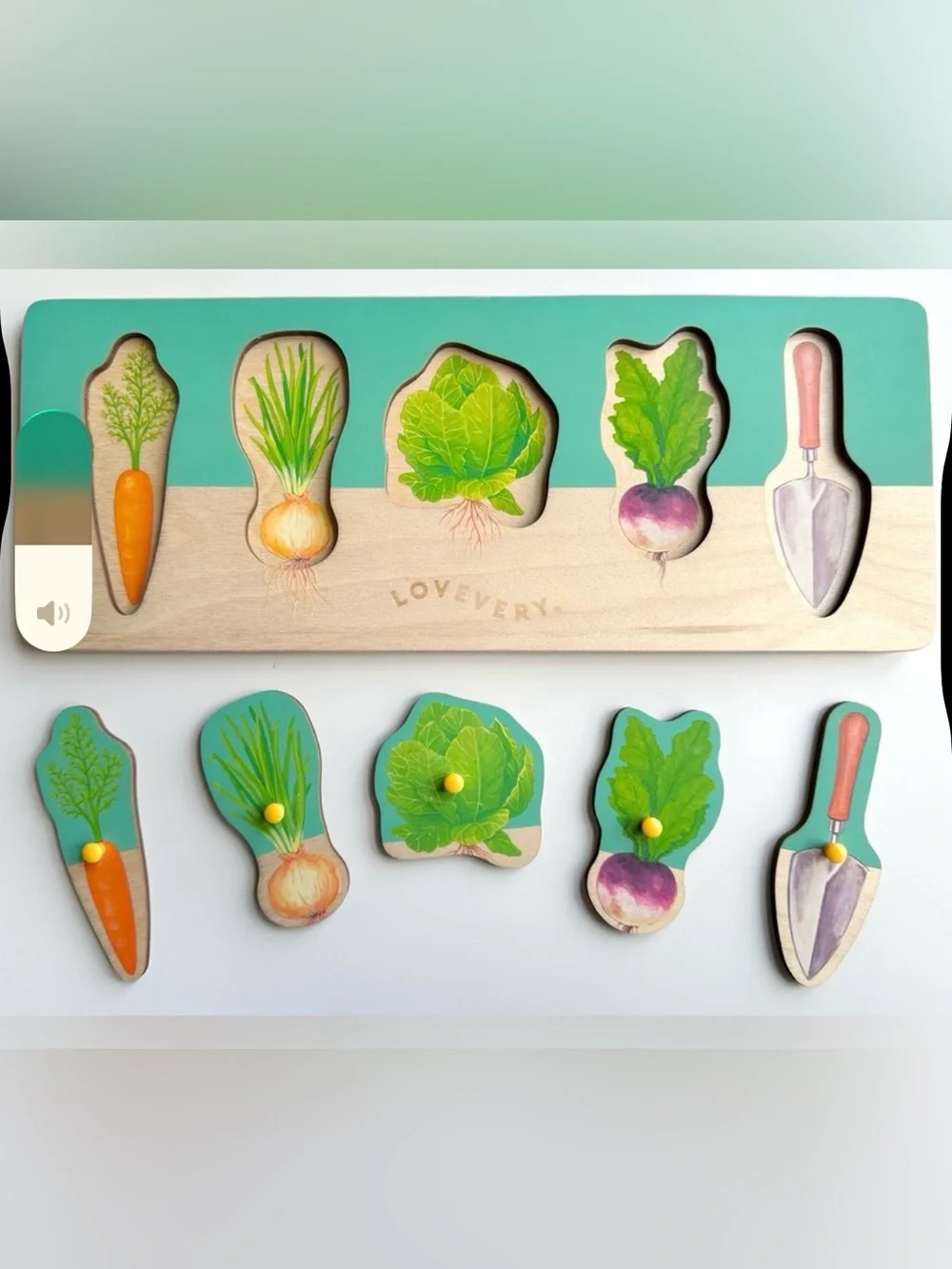 Lovevery Community Garden Puzzle used great condition